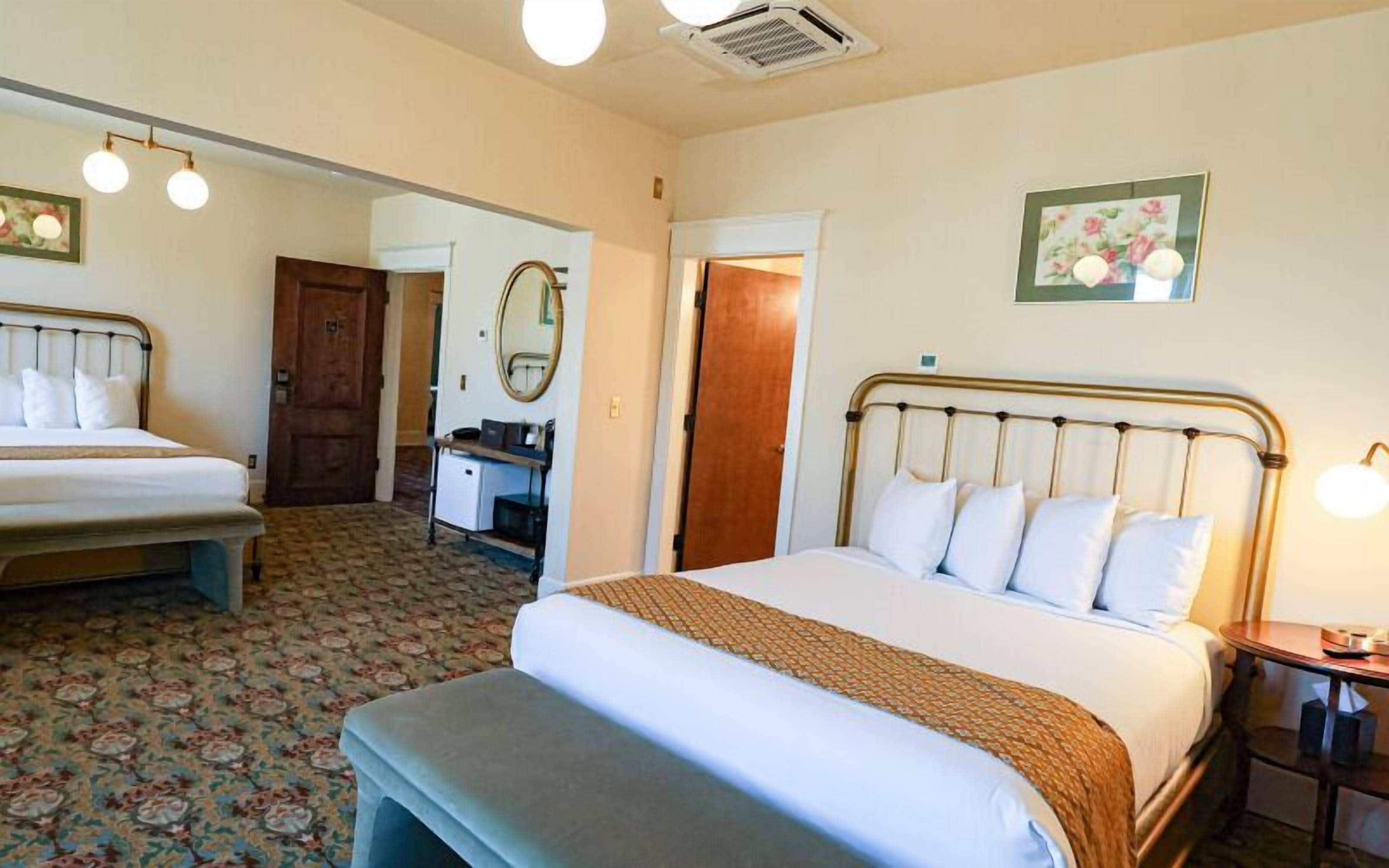 standard double room, 2 queen beds | 1 bedroom, premium bedding, soundproofing, rollaway beds