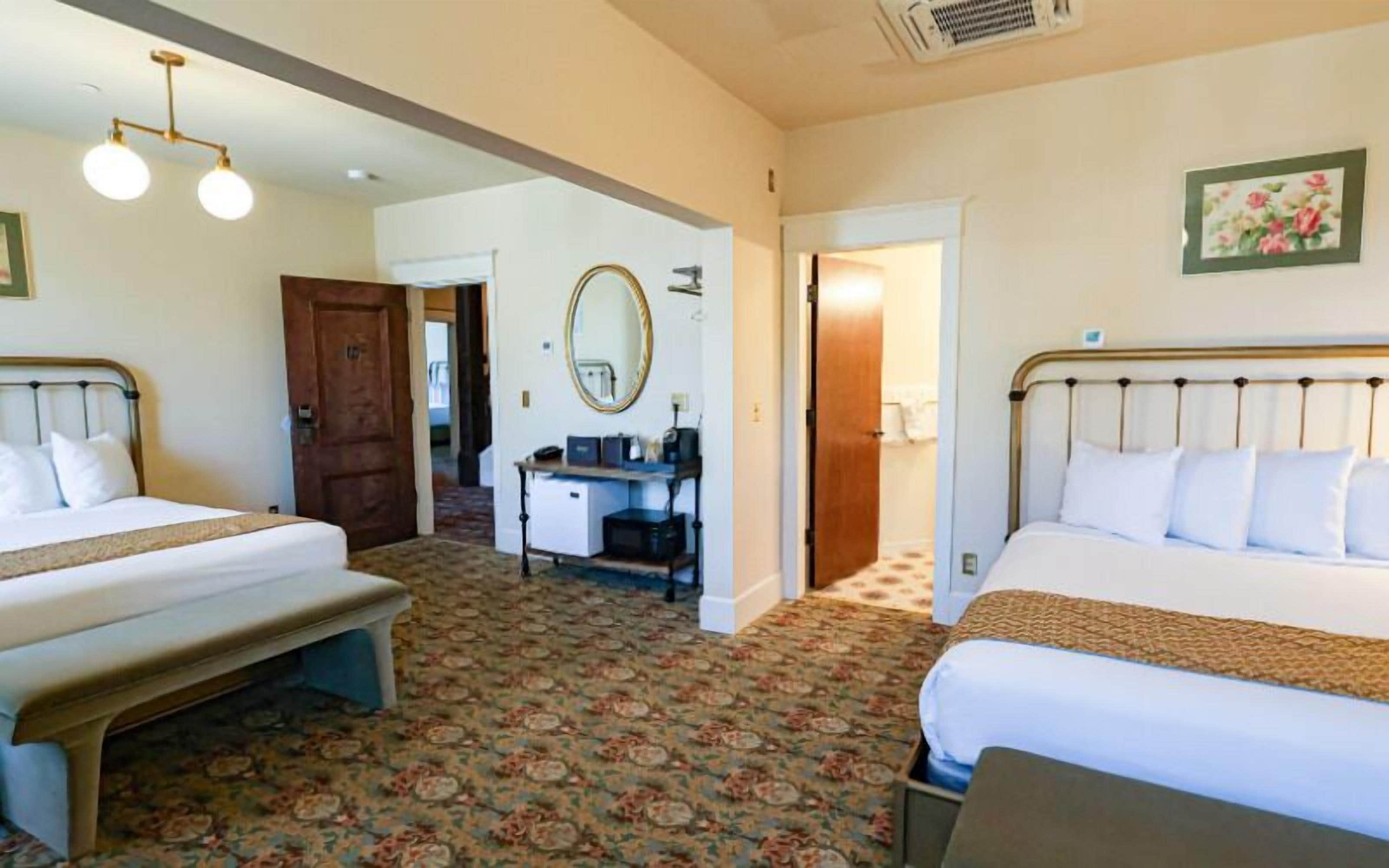 standard double room, 2 queen beds | 1 bedroom, premium bedding, soundproofing, rollaway beds