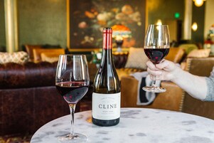 Sala de estar en el lobby