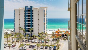 A high-rise hotel with a view of the beach and ocean. - Sea Breeze, Destin Studio, Pools, Beach (Destin)