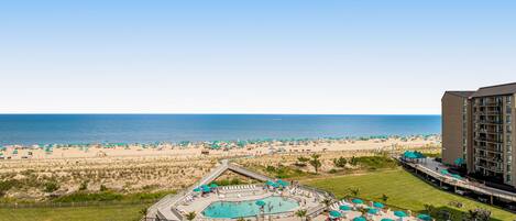 Indoor pool, a heated pool