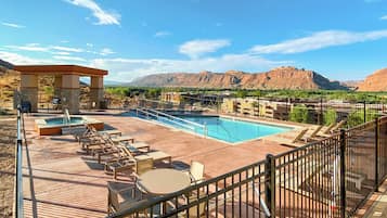 Seasonal outdoor pool