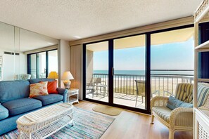 TV - Sea Colony Ocean 4th floor condo with gym, sauna, & balcony (Bethany Beach)