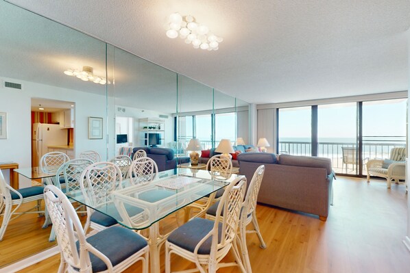 Dining - Sea Colony Ocean 4th floor condo with gym, sauna, & balcony (Bethany Beach)