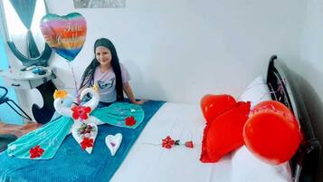 1 habitación, escritorio, wifi gratis y ropa de cama