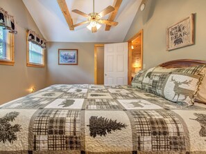 スタジオ (2 Bedrooms) | 2 室のベッドルーム、客室ごとに異なる装飾、客室ごとに異なるインテリア、ノートパソコン用作業スペース