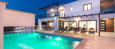 Piscine chauffée