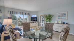 Smart TV - Beachfront Getaway in Palmetto Dunes • Complex Pool, Balcony & Sunrise Views (Hilton Head Island)