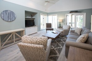 Smart TV - Coastal Family Villa w/ Deck, Pool&Beach Access, Free Activity Rentals (Hilton Head Island)