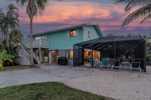 Exterior - Private Screened Pool-Balcony with Views-Pet Friendly-The Lazy Place✨ (Fort Myers Beach)