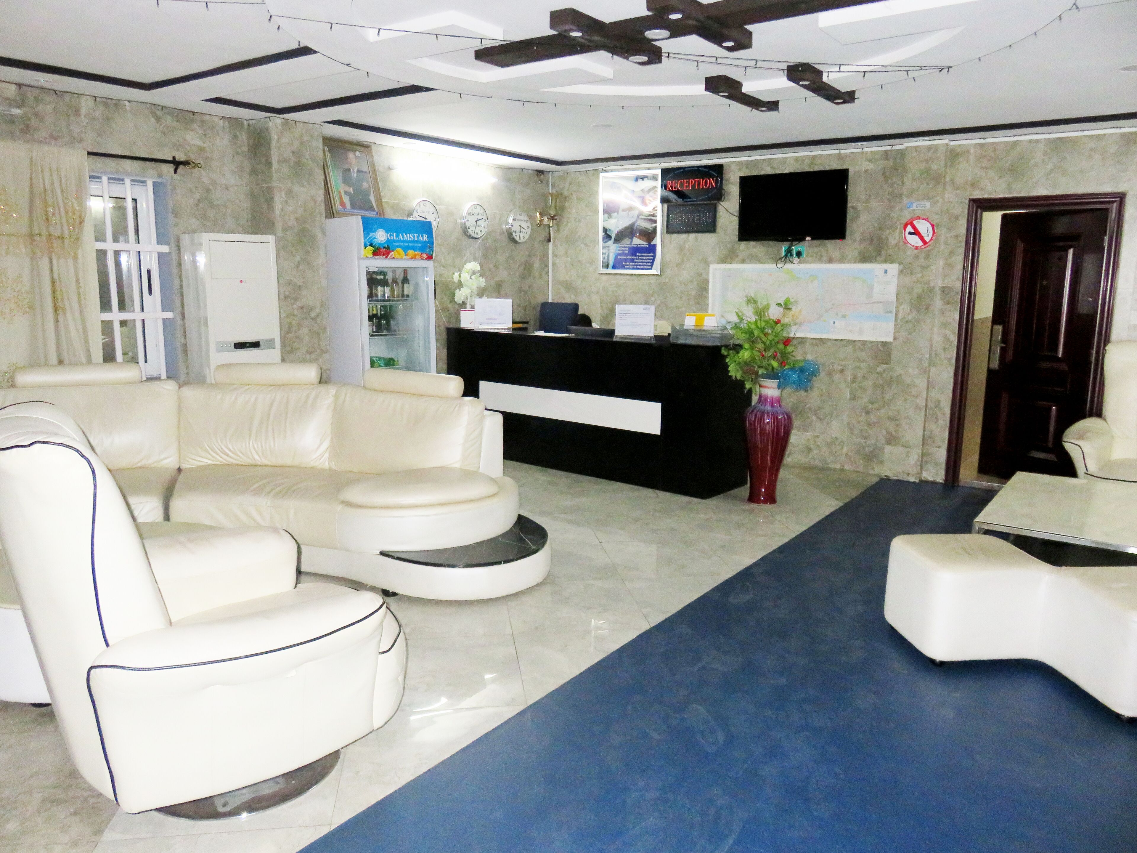 Sala de estar en el lobby