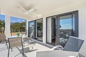 Outdoor dining - Oceanfront Villa | Direct Beach Access, Private Pool, King Suite & Ocean Views (Hilton Head Island)