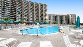 Indoor pool, a heated pool