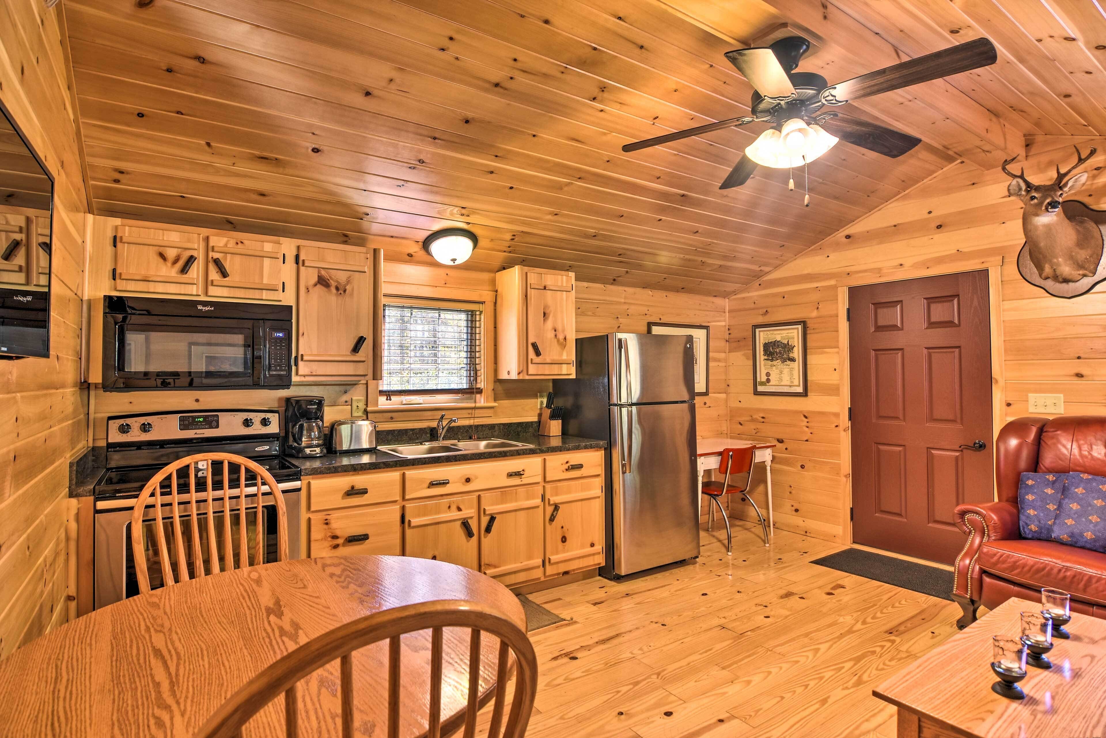 Pet-Friendly Cabin w/ Fire Pit & River Access!