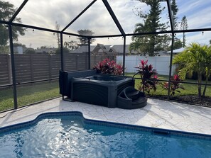 Beheizter Pool