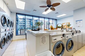 Interior - Oceanfront home with shared pools, hot tub, sauna, gym + beach access/free WiFi (Myrtle Beach)