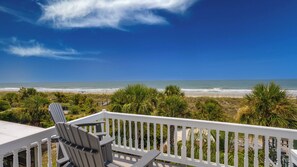 Property grounds - Luxury Family Oceanfront Oasis | Private Pool, Sun Decks w Views, Walkable to Coligny Plaza (Hilton Head Island)