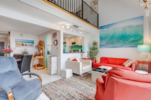 Fernseher, DVD-Player, Tischfußball