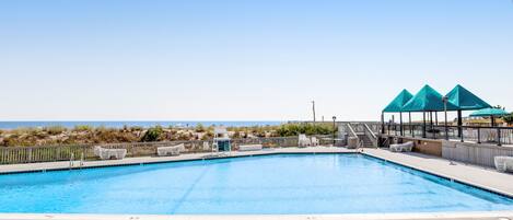 Indoor pool, a heated pool