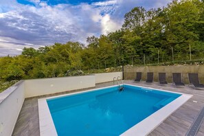 Pool - Holiday house Tranquility with private pool (Gabonjin)