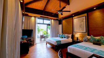 Luxury Villa, 2 Queen Beds | 1 bedroom, minibar, in-room safe, individually decorated
