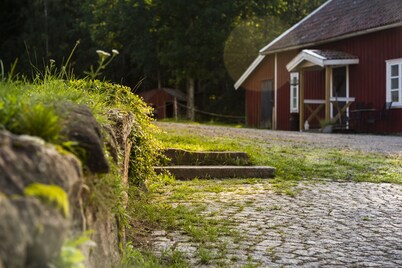 Cozy cottage in the countryside, surrounded by nature