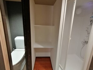 Family Room, Non Smoking (0043) | Bathroom | Shower, free toiletries, hair dryer, slippers - J hotel (Chiba)