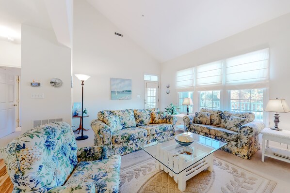 Una televisión, una chimenea, servicios de streaming