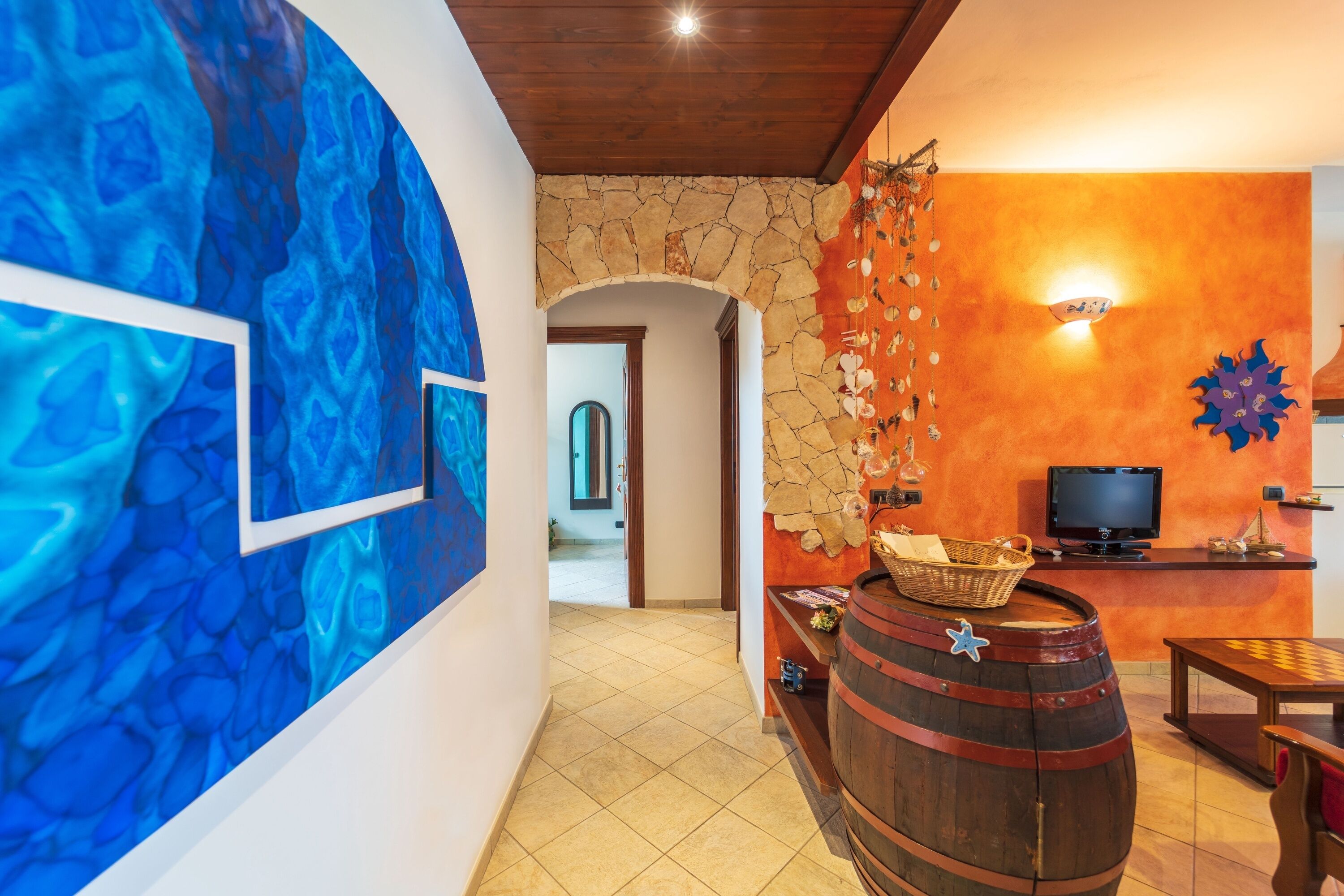 Holiday Apartment ‘Amantiosu Casa Vacanze’ with Air Conditioning & Balcony