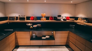 Daily local cuisine breakfast (EUR 13.50 per person)