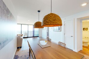 Dining - Sea Colony Ocean 11th floor condo w/ free WiFi, tennis court, & basketball court (Bethany Beach)