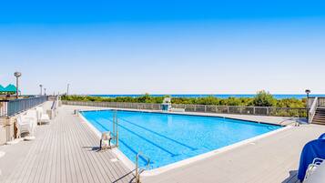 Indoor pool, a heated pool
