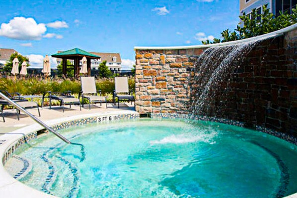 Indoor pool, a heated pool