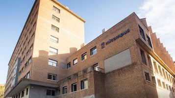 Voorkant van accommodatie
