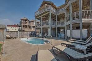 Idromassaggio all'aperto