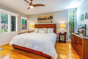 1 bedroom, iron/ironing board, free WiFi, bed sheets - Wailea Ekahi #16-C Ground Floor Unit Near Keawakapu Beach, Wifi, Full A/C (Wailea)