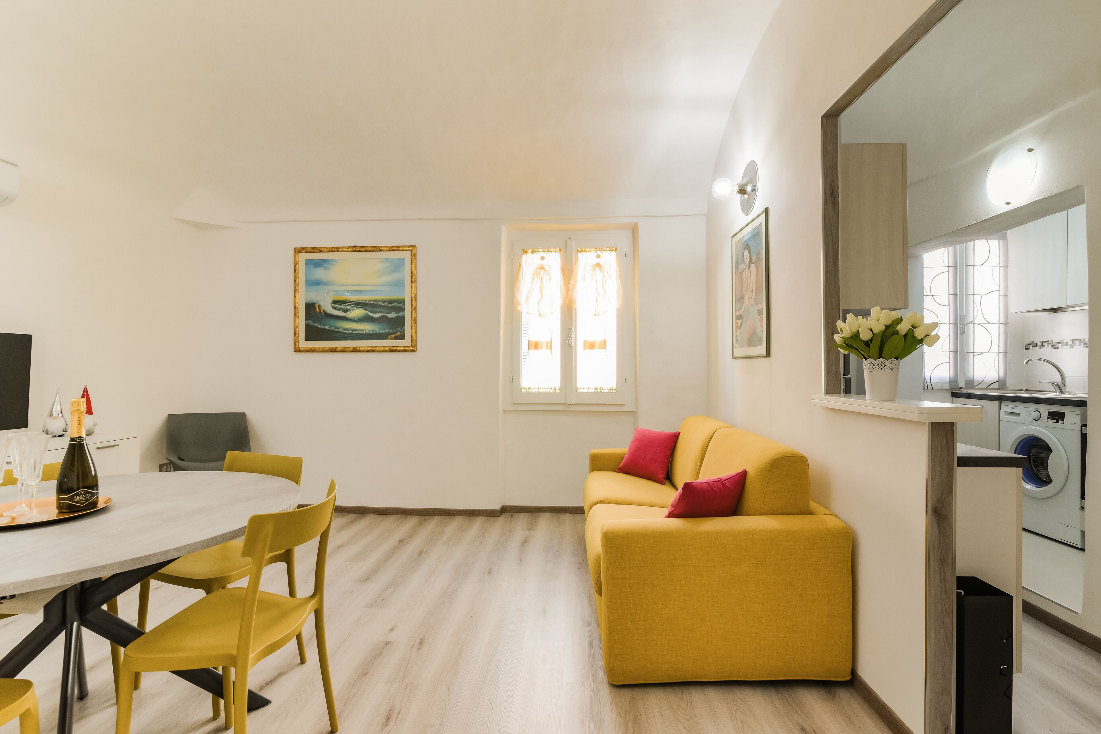 In the historic center  