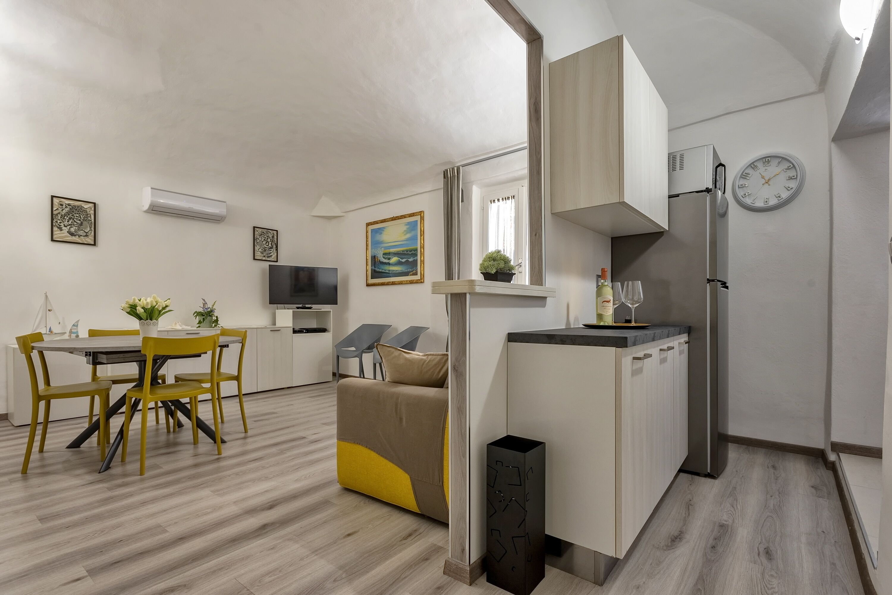 In the historic center  