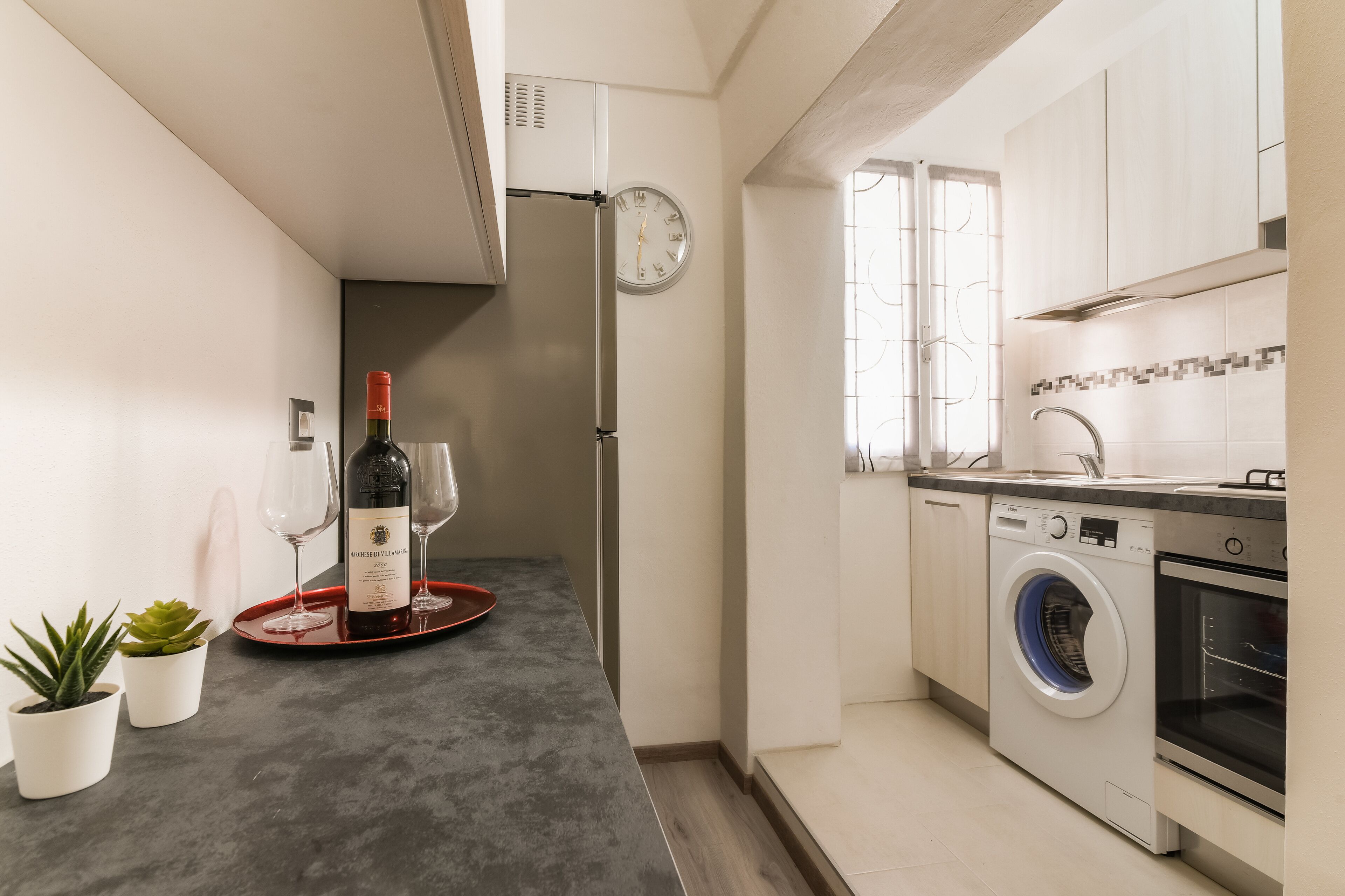 In the historic center  