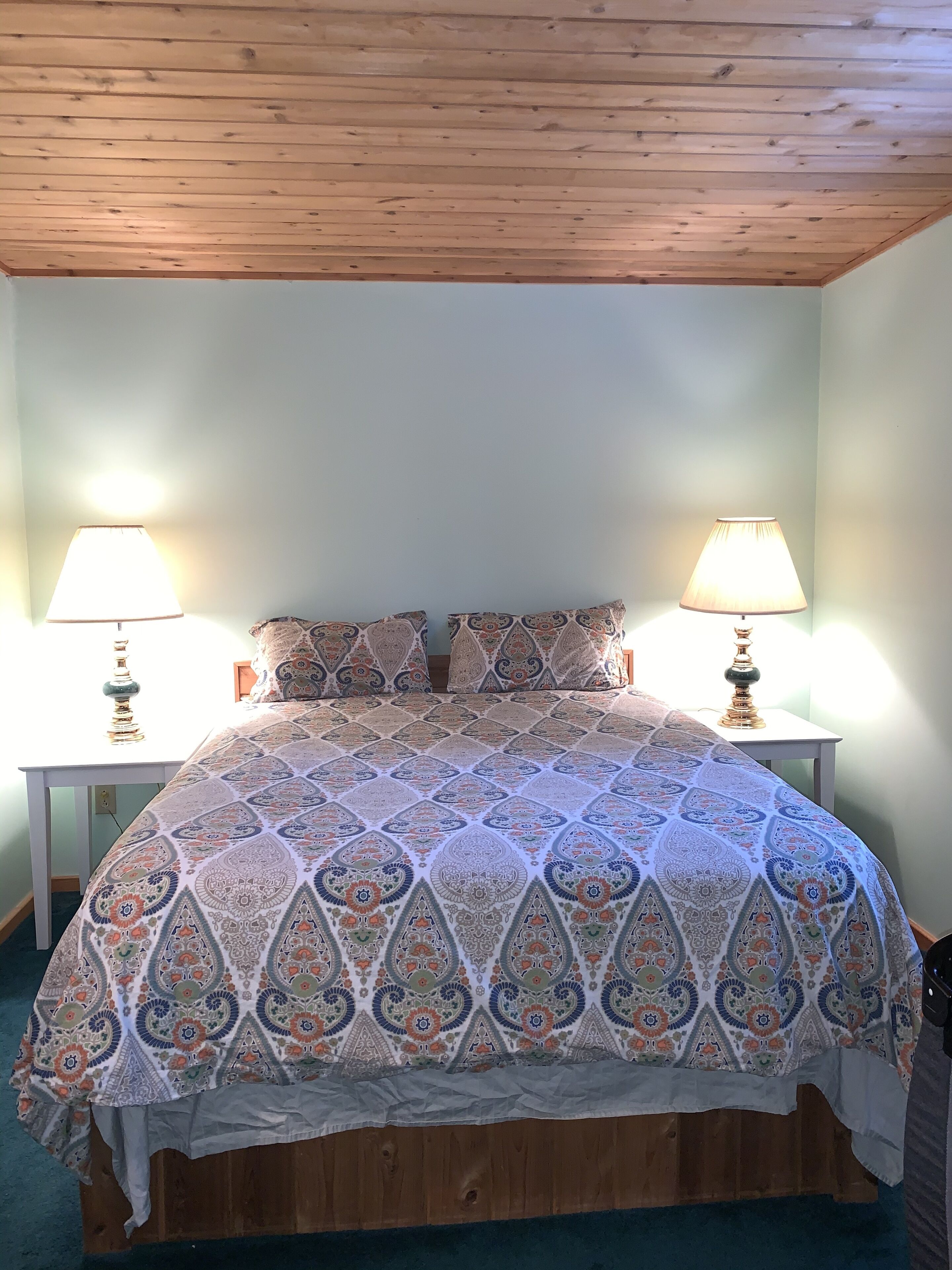 The Hideaway Chalet. 3bed + sleeping loft on 10 acres. Dog friendly