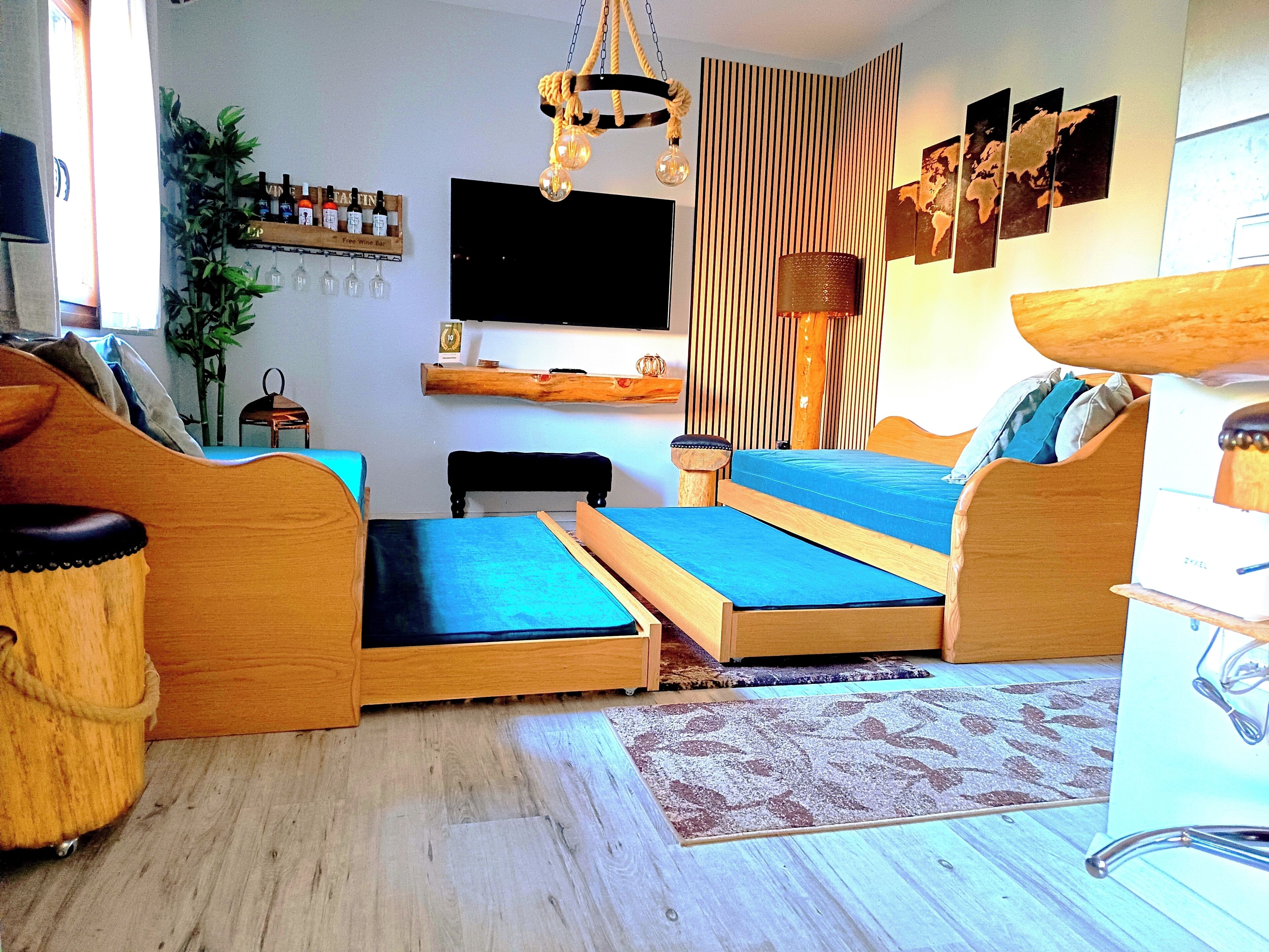 3 Schlafzimmer, kostenloses WLAN, Bettwäsche