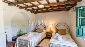 8 bedrooms, iron/ironing board, travel crib, WiFi