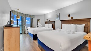 Signature Studio, Balcony, Ocean View | Iron/ironing board, WiFi (free), individually decorated -  Oceanfront Condos At the Strand (Myrtle Beach)