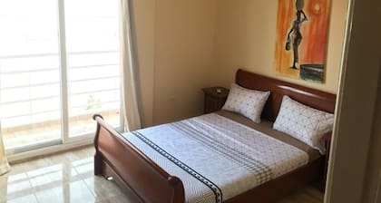 Air-conditioned apartment with sunny balcony