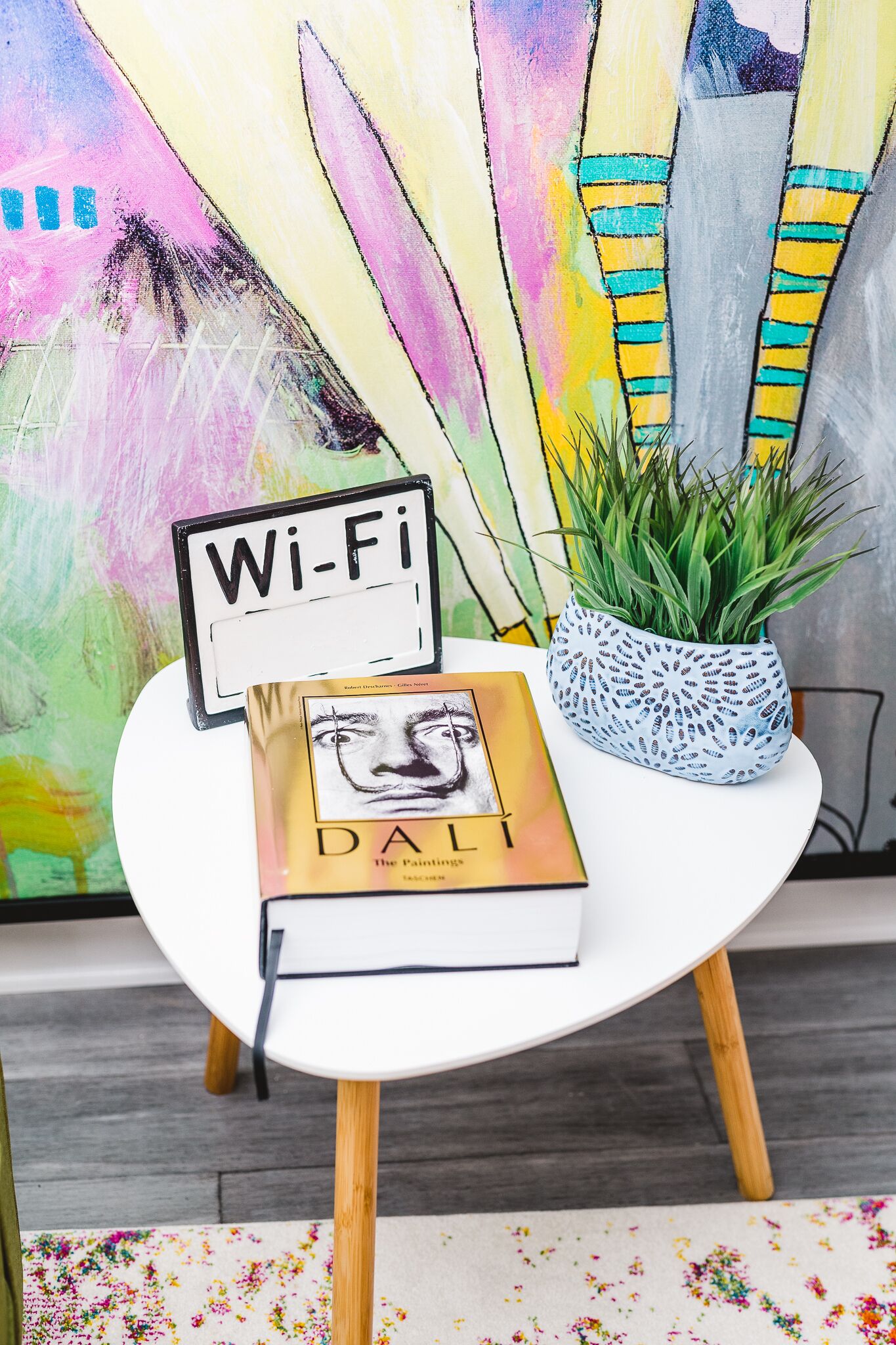 Hello Dali. A fun and artistic apartment