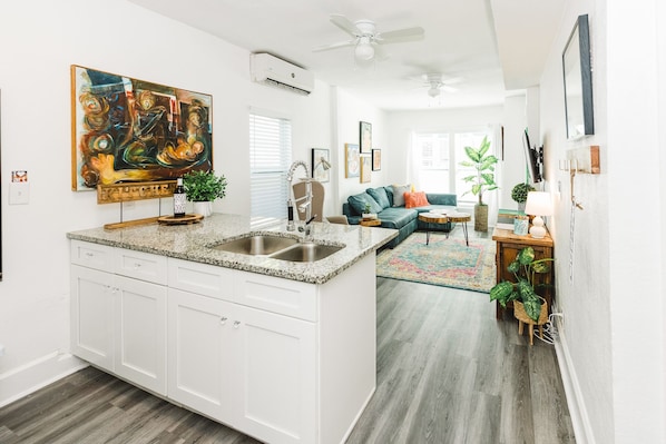 Interior - An Art-Filled Garden Apartment Near Parks and Downtown (St. Petersburg)