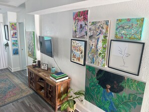 Interior - An Art-Filled Garden Apartment Near Parks and Downtown (St. Petersburg)