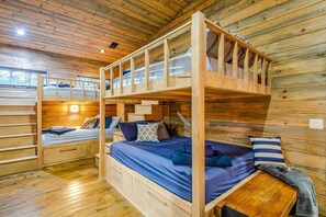 3 chambres, accès à Internet, literie fournie