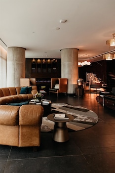 Hotel entrance and lobby at Thompson San Antonio - Riverwalk, by Hyatt