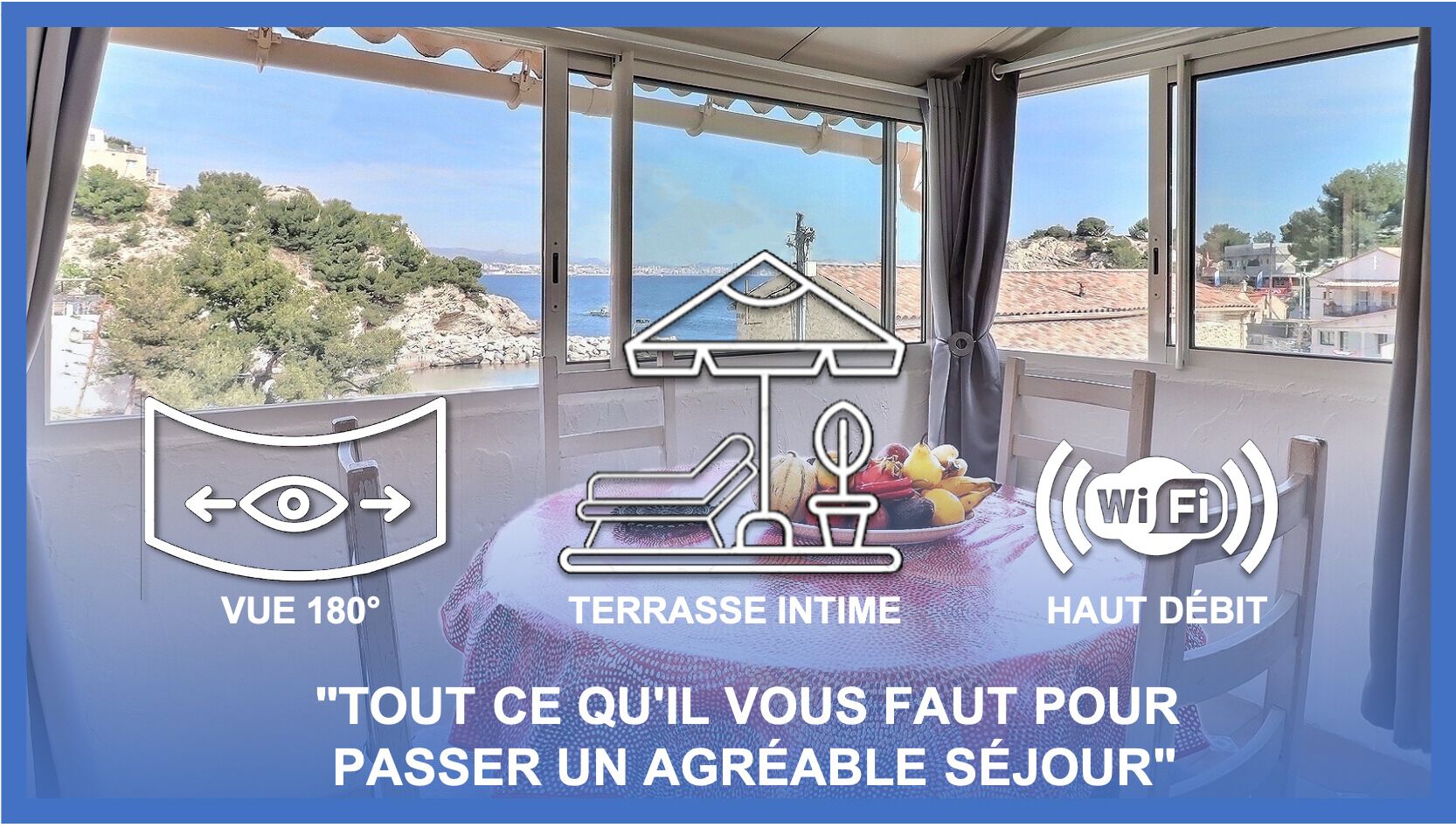 NEW: Cabanon "La  Cigale" calanque of Niolon at bleu coast (South France)